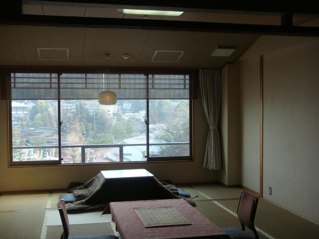 聚景庄酒店 廿日市 客房 照片